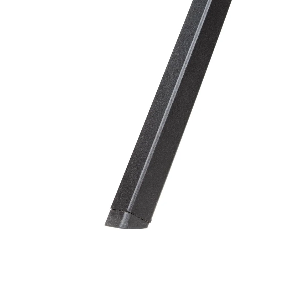 Bolero Black Steel Patterned Square Bistro Table 700mm - Image 5