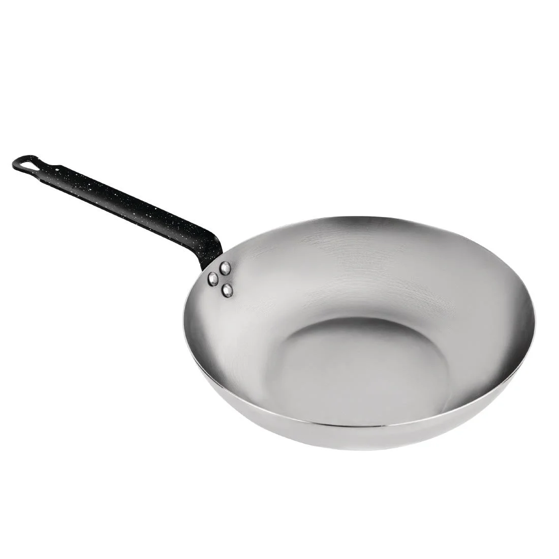 Vogue Black Iron Wok 280mm - Image 6