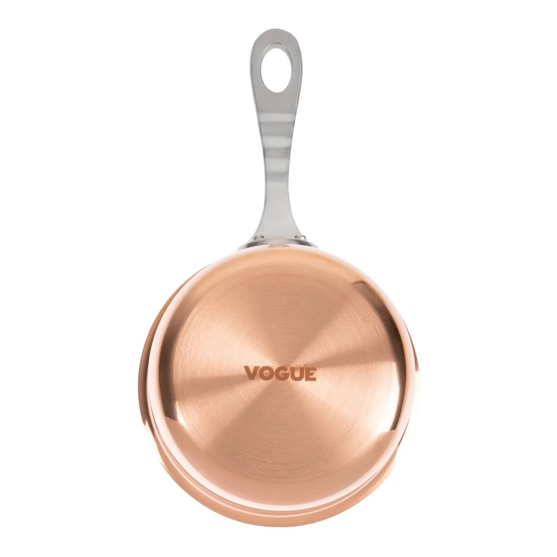 Vogue Mini Copper Tri Wall Saucepan 330ml - Image 5