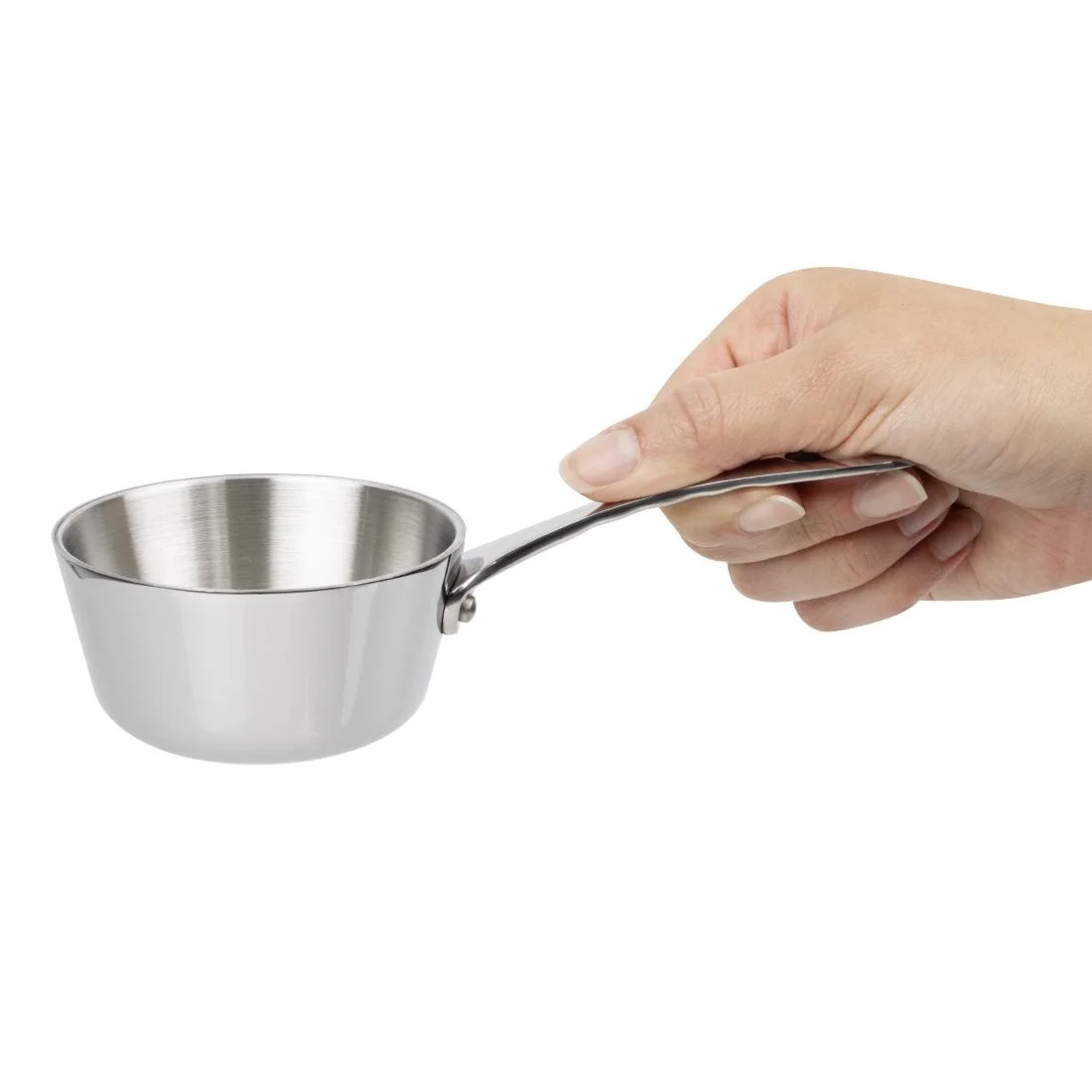 Vogue Mini Tri Wall Saute Pan 85mm - Image 7