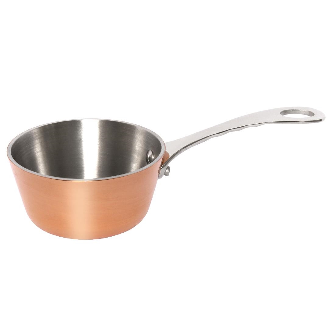 Vogue Mini Copper Tri Wall Saute Pan 85mm