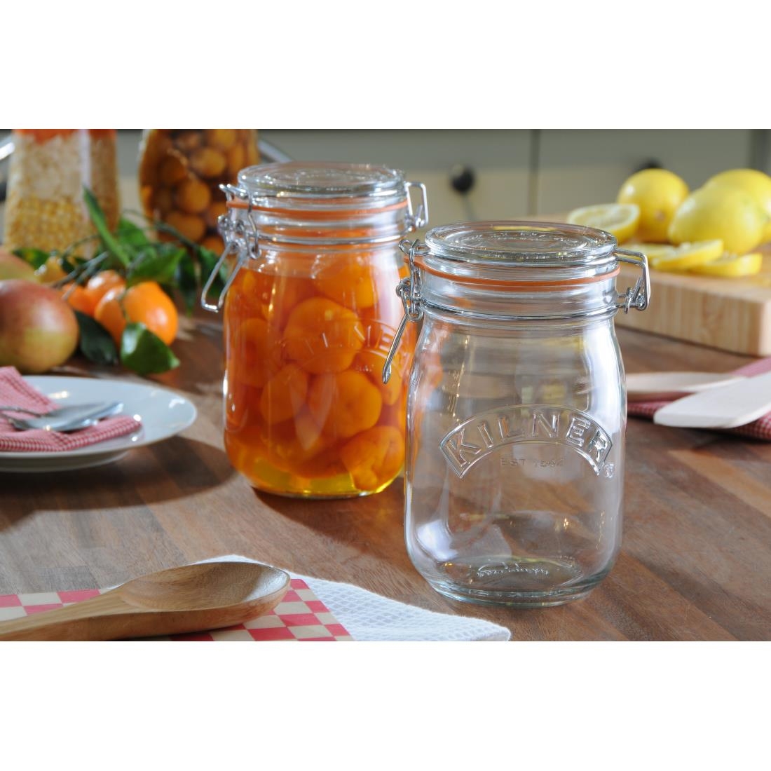 Kilner Clip Top Preserve Jar 1Ltr