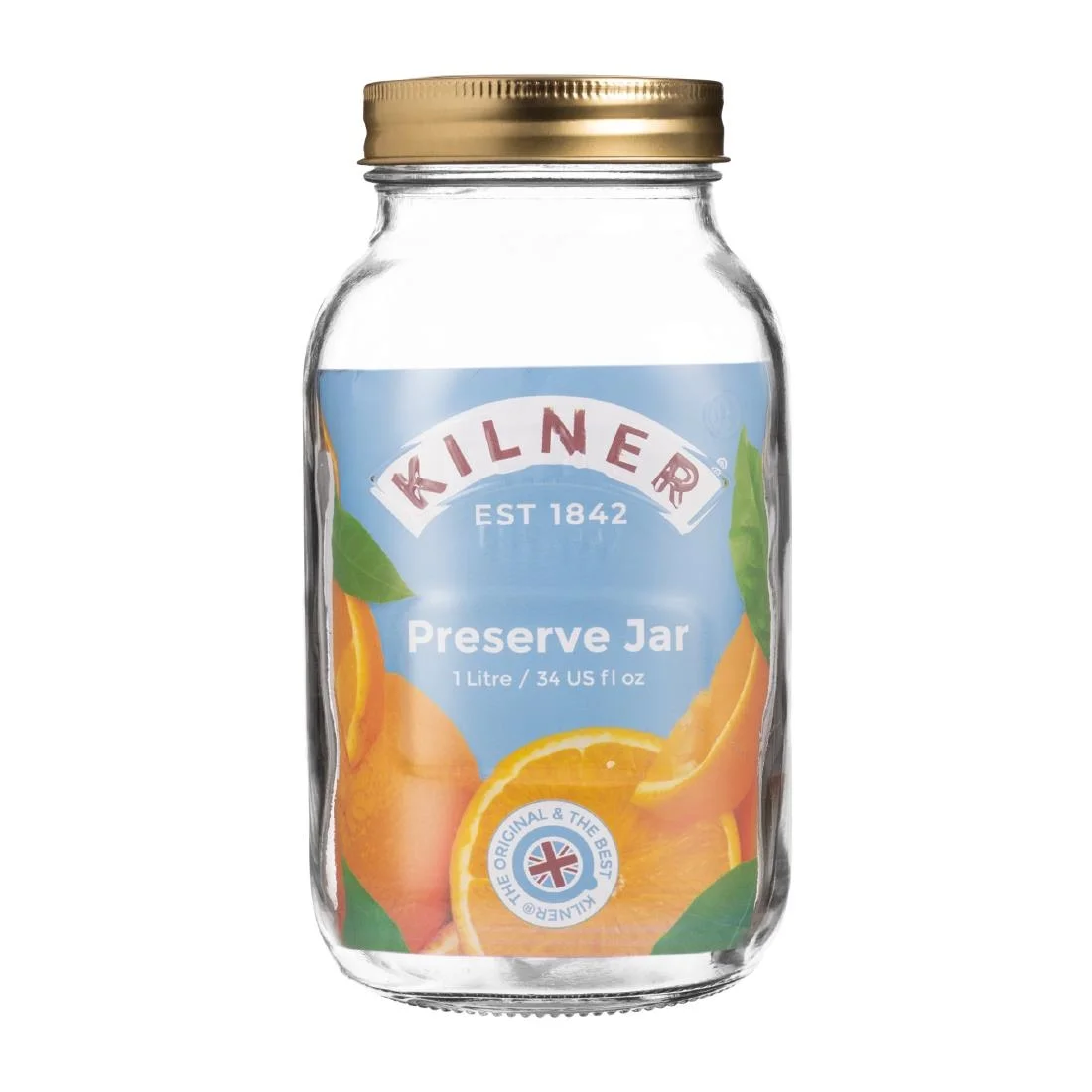 Kilner Screw Top Preserve Jar 1Ltr - Image 2