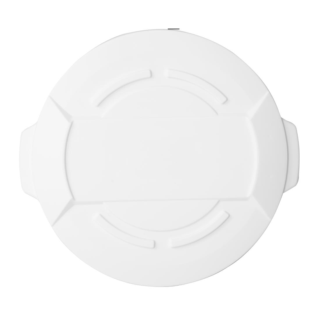 Vogue White Round Container Bin Lid