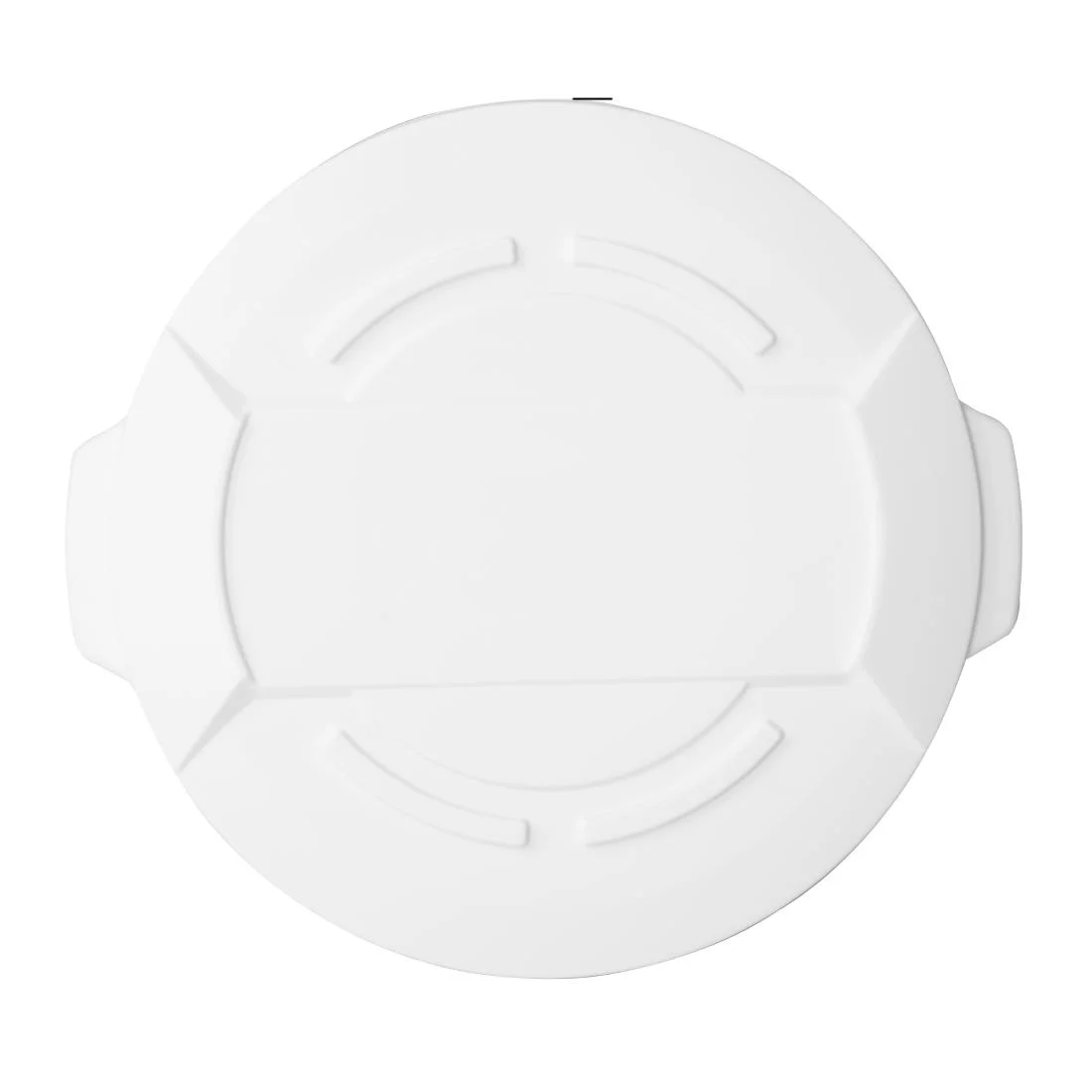 Vogue White Round Container Bin Lid - Image 2