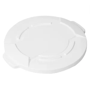 Vogue White Round Container Bin Lid