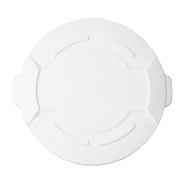 Vogue White Round Container Bin Lid Large