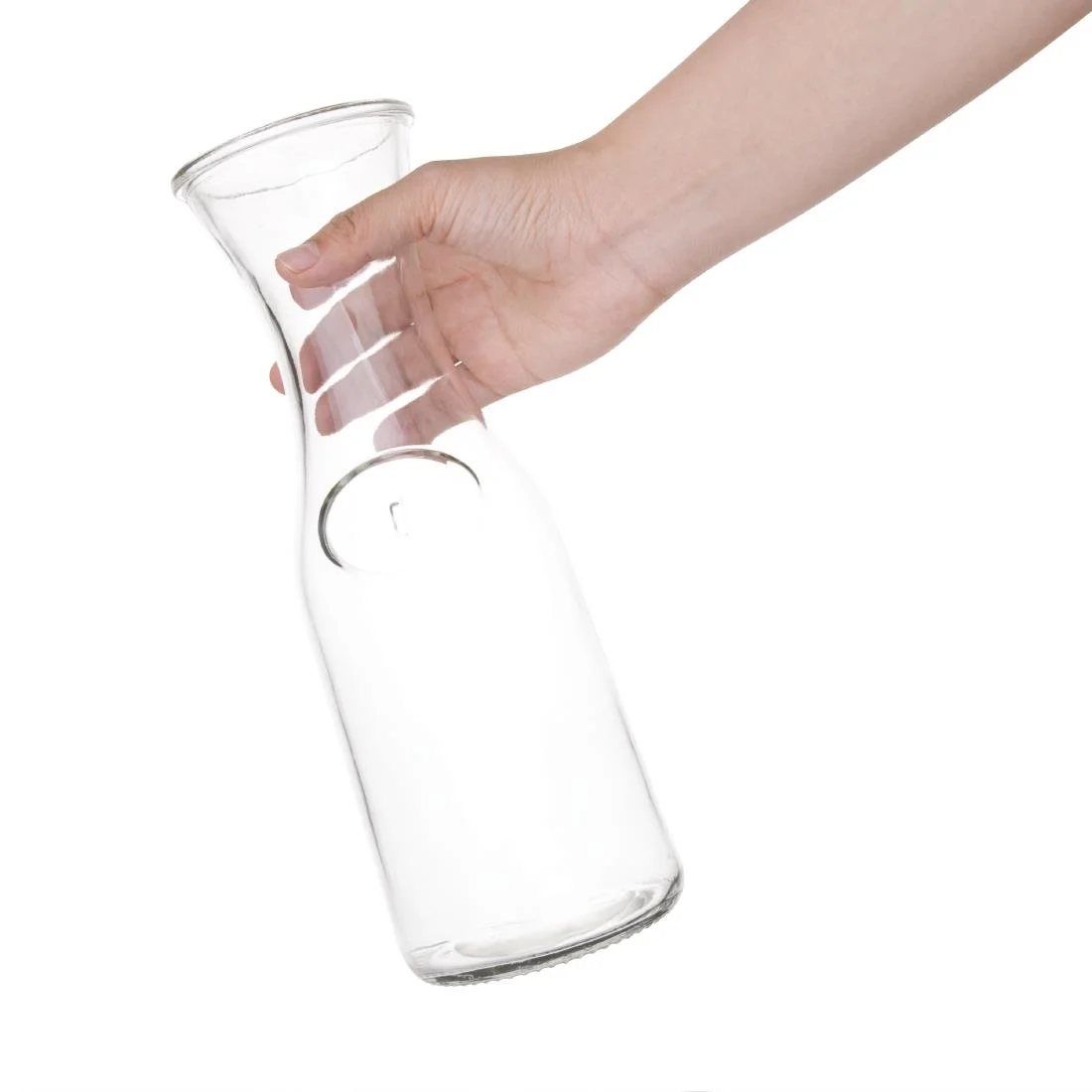 Olympia Glass Carafe 1Ltr - Image 3