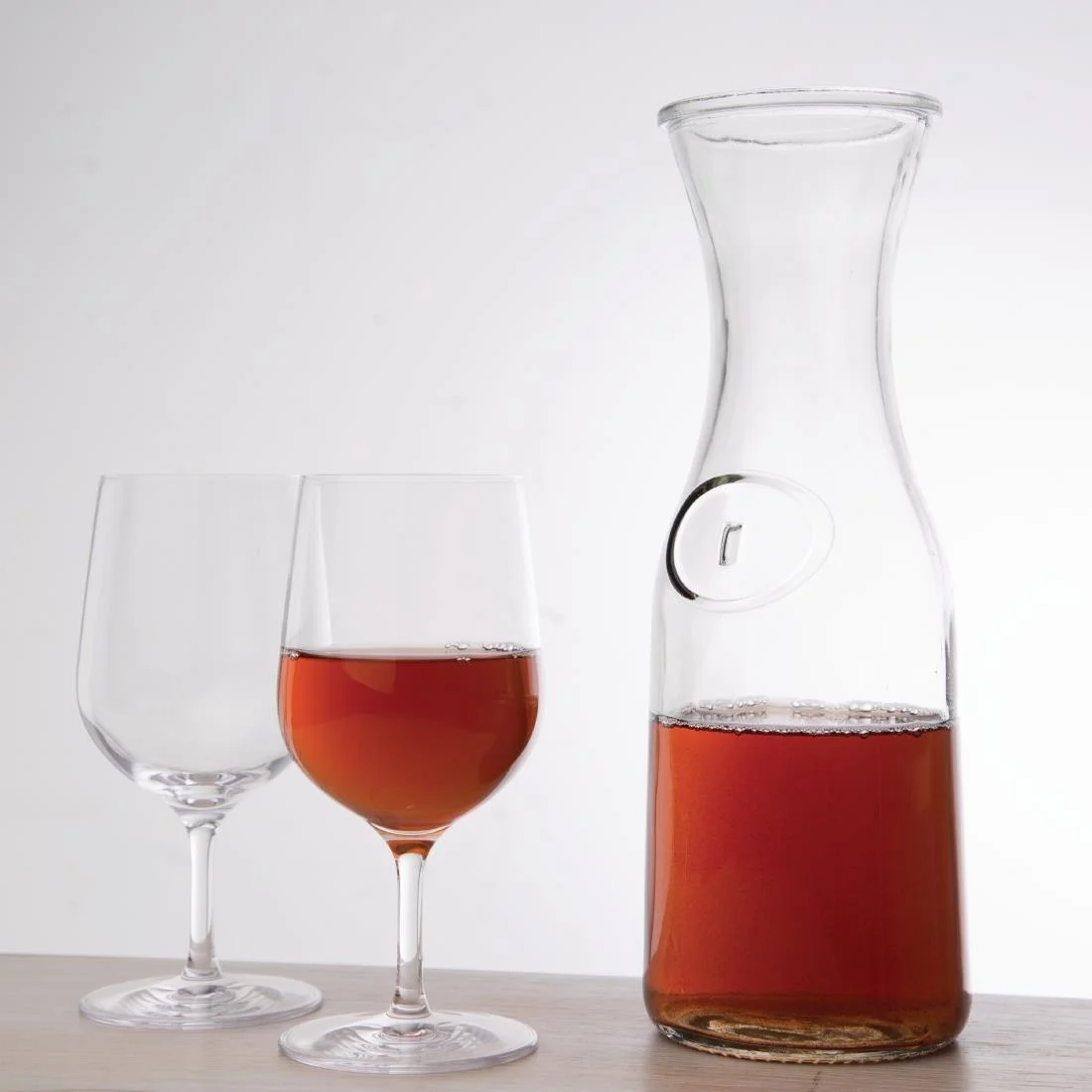 Olympia Glass Carafe 1Ltr - Image 5