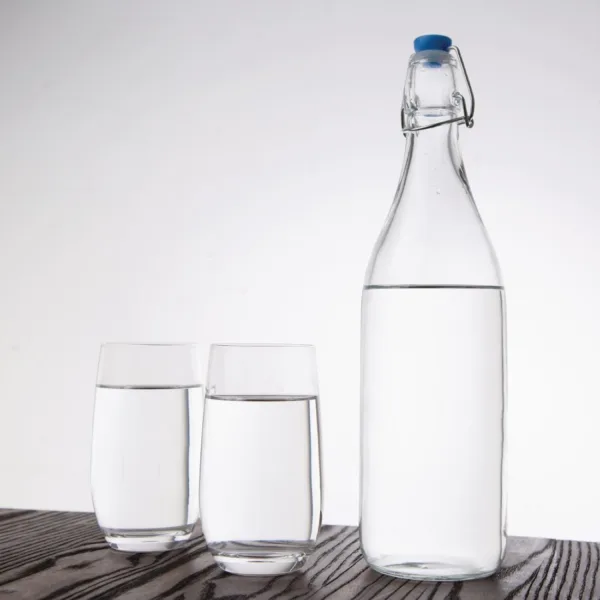 Olympia Glass Water Bottles 1Ltr