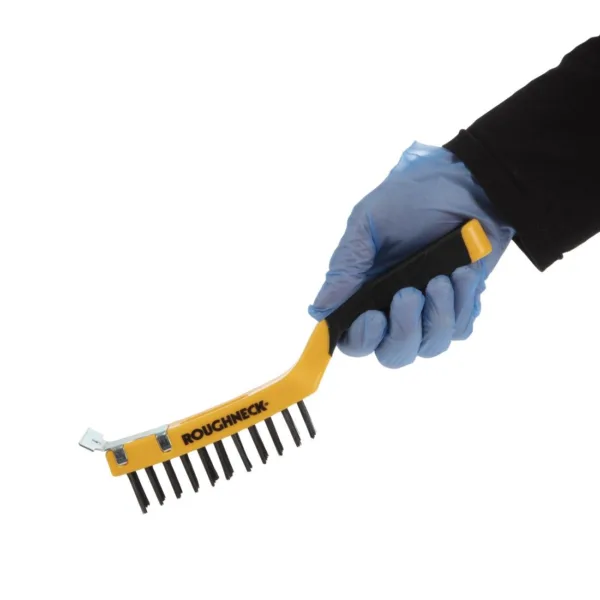 Grill Brush With Scraper