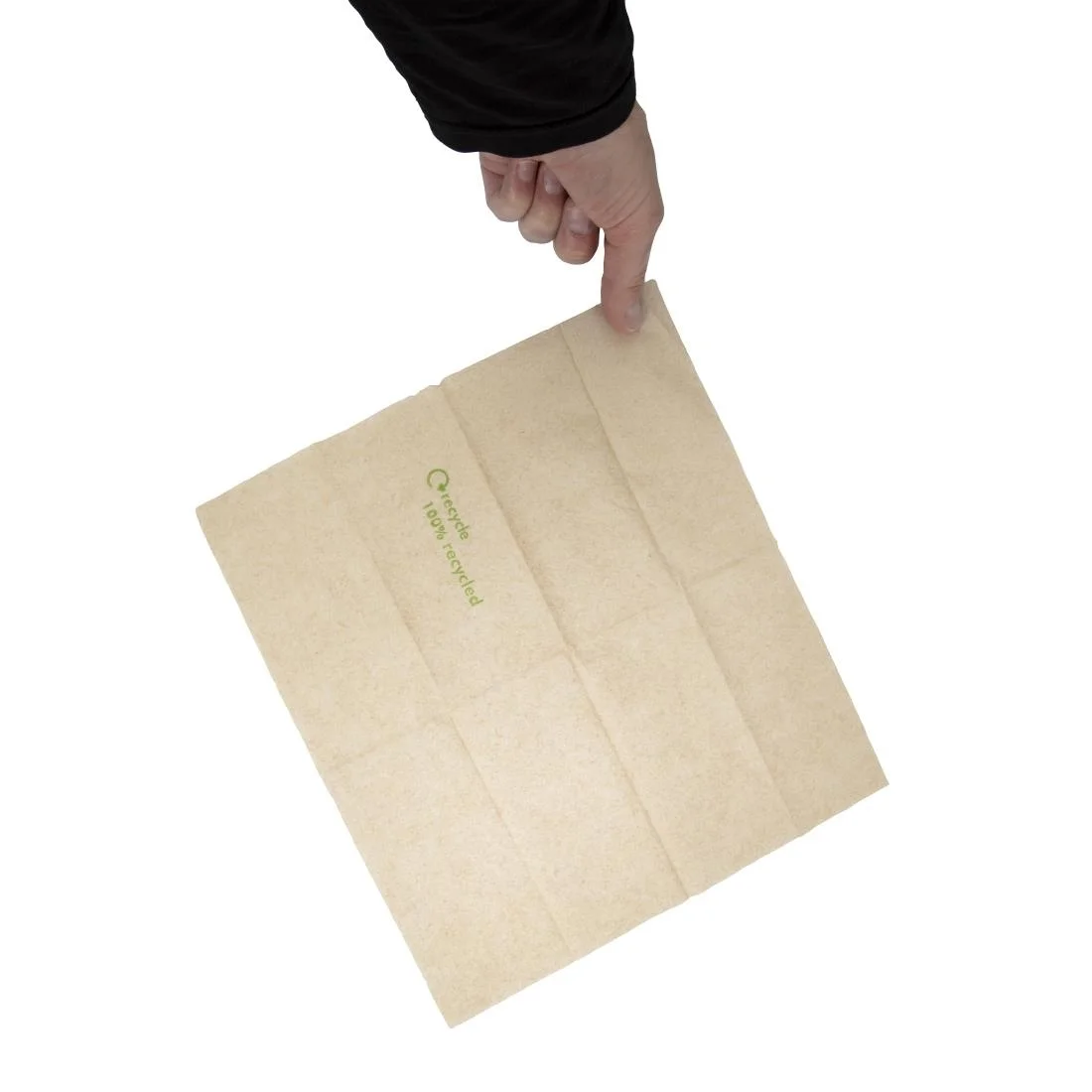 Kraft Lunch Napkins Recycled 330 x 320mm - Image 4
