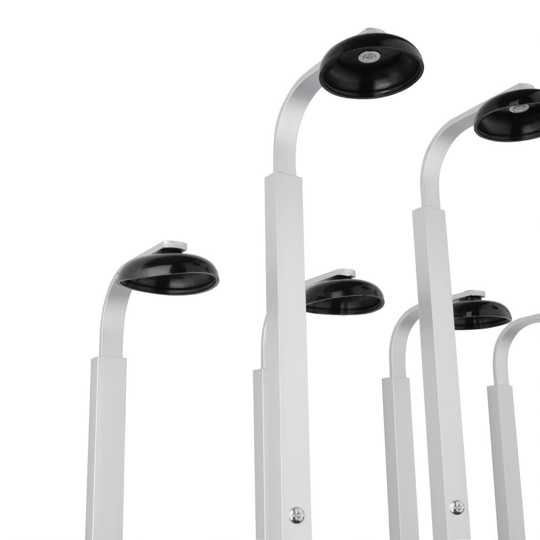 Olympia 7 Bottle Bar Optic Holder Wall Mount