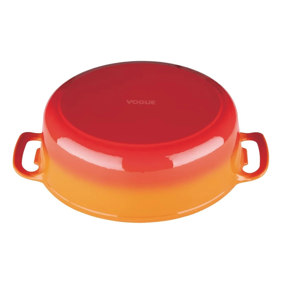Vogue Orange Oval Casserole Dish 5Ltr - Image 5