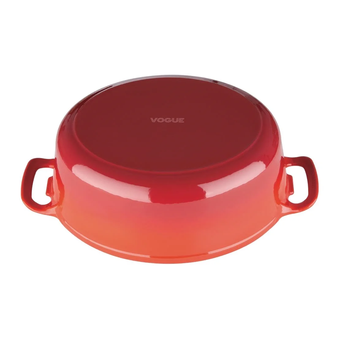 Vogue Red Oval Casserole Dish 6Ltr - Image 2