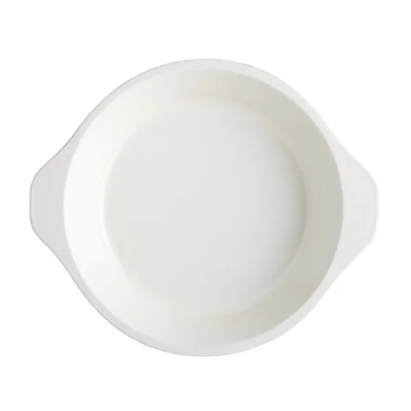 Vogue Red Round Cast Iron Gratin Dish 400ml