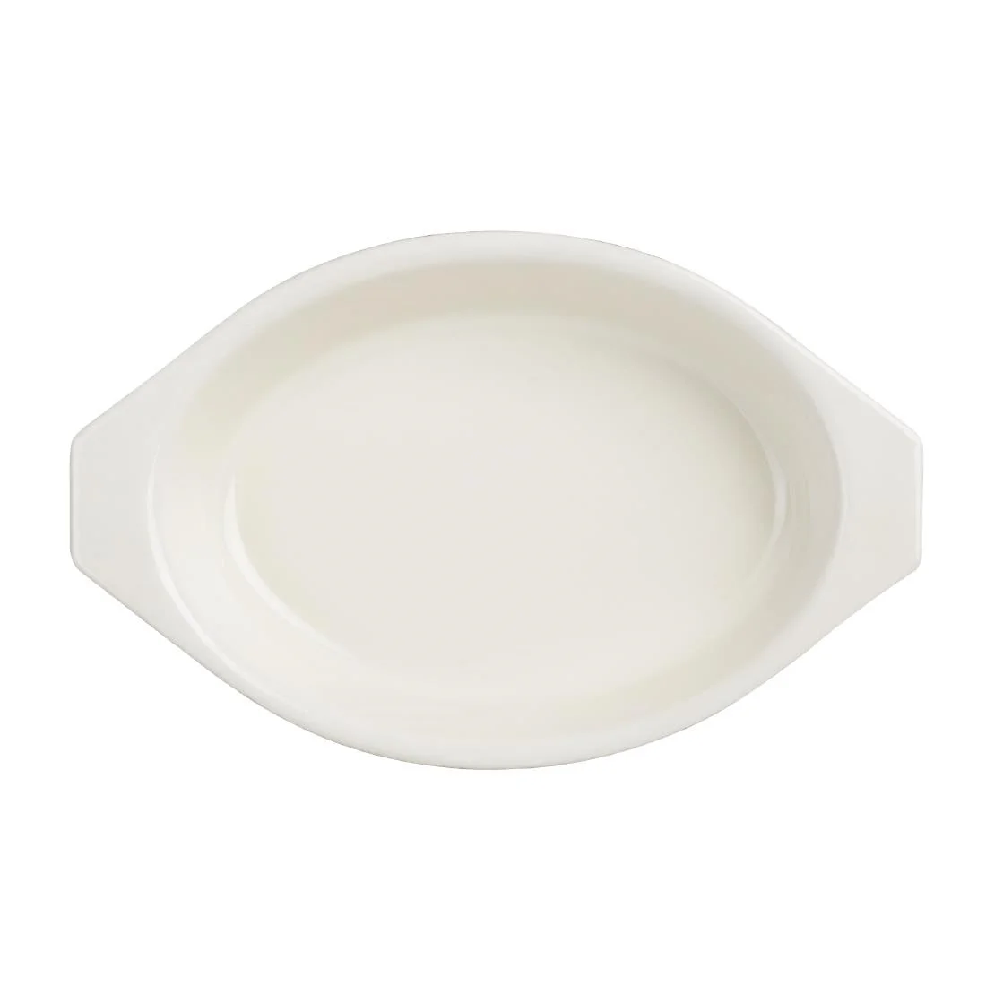 Vogue Red Oval Cast Iron Gratin Dish 650ml - Image 3