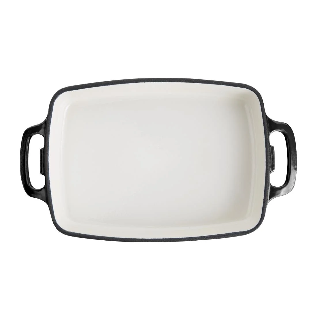 Vogue Black Rectangular Cast Iron Dish 2.8Ltr - Image 5