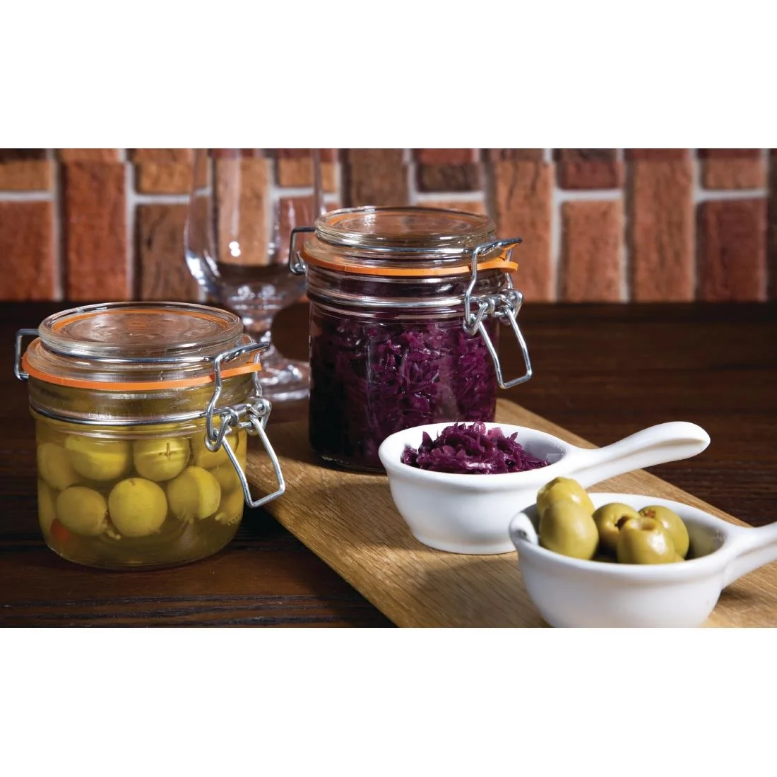 Six Vogue Preserve Jars 200ml - Image 3