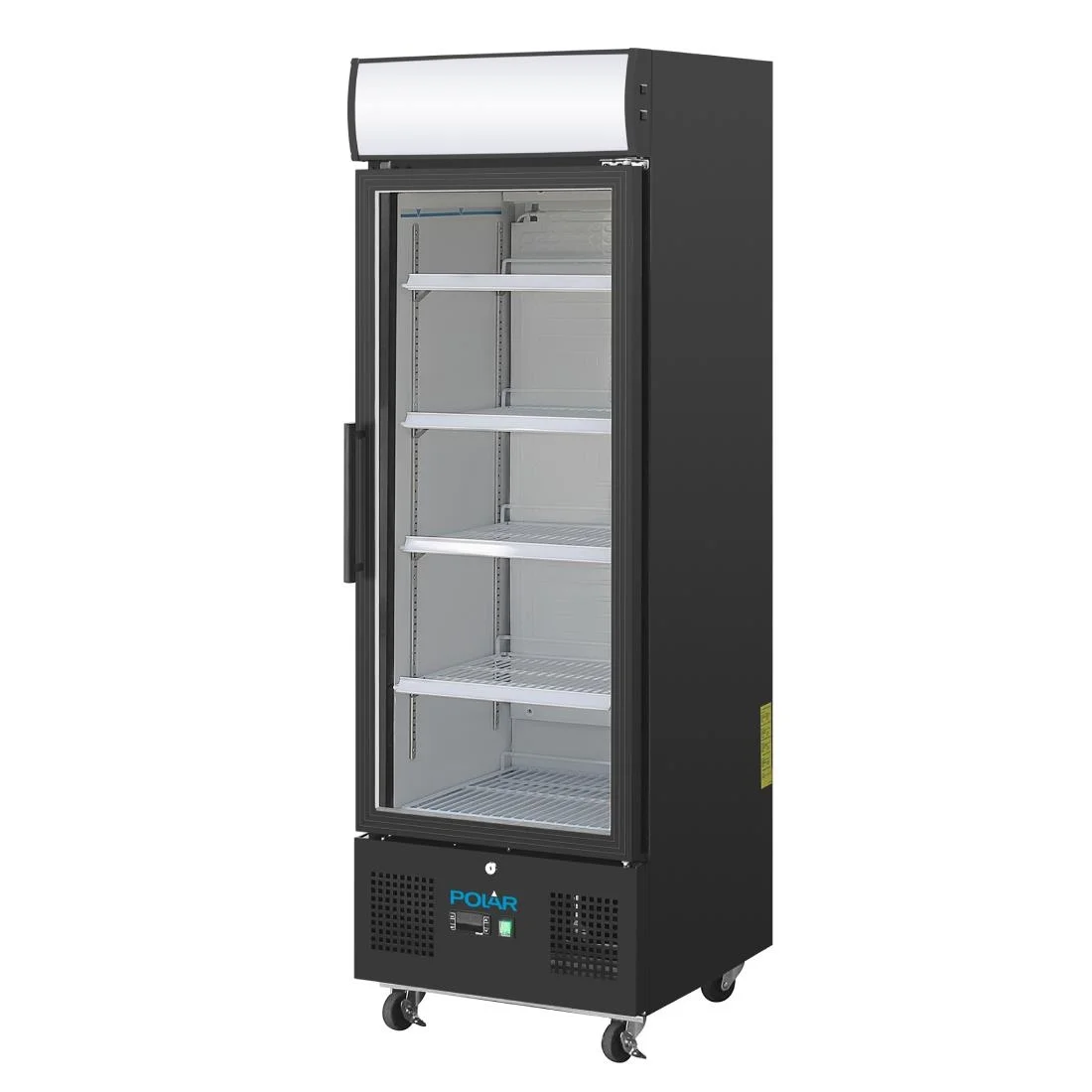 Polar G-Series Upright Display Fridge 218Ltr Black - Image 2
