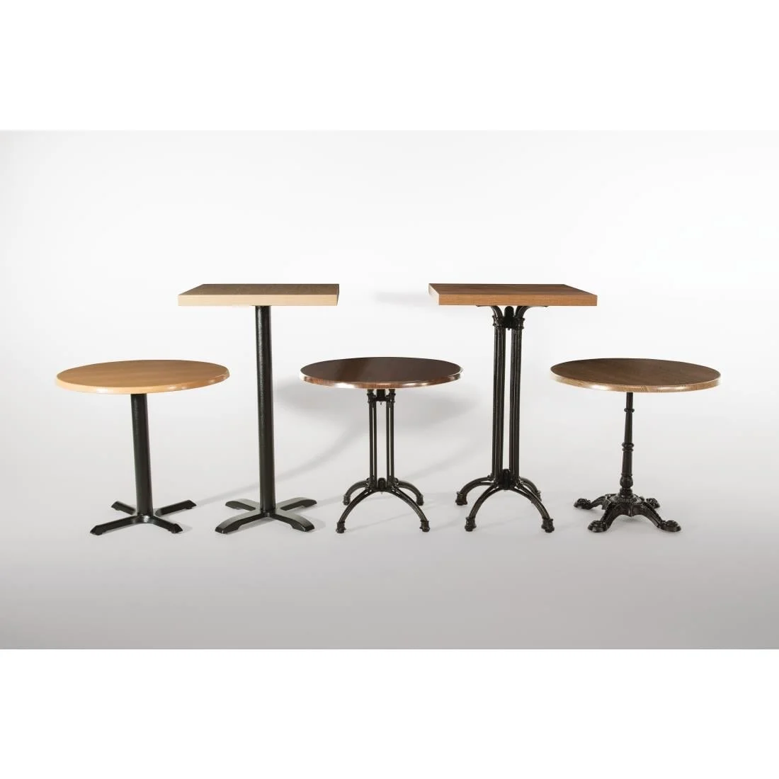 Bolero Cast Iron Decorative Brasserie Table Leg Base - Image 7