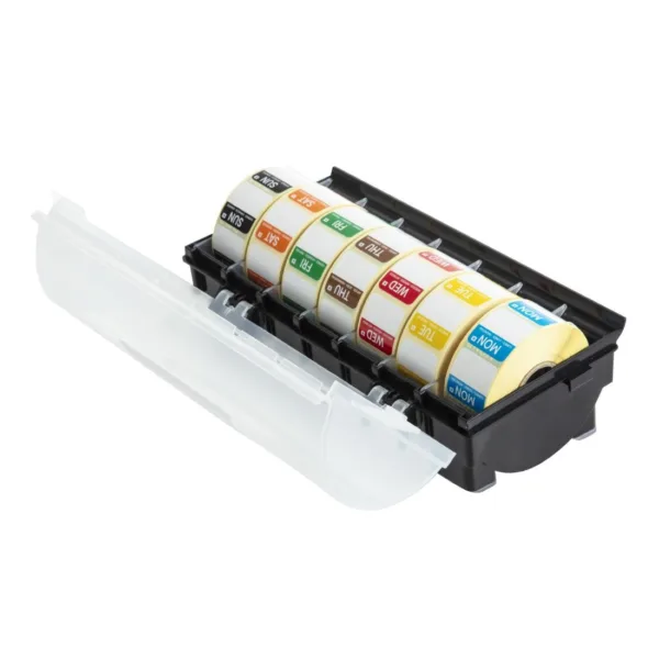 Removable Colour Coded Food Labels with 1" Dispenser