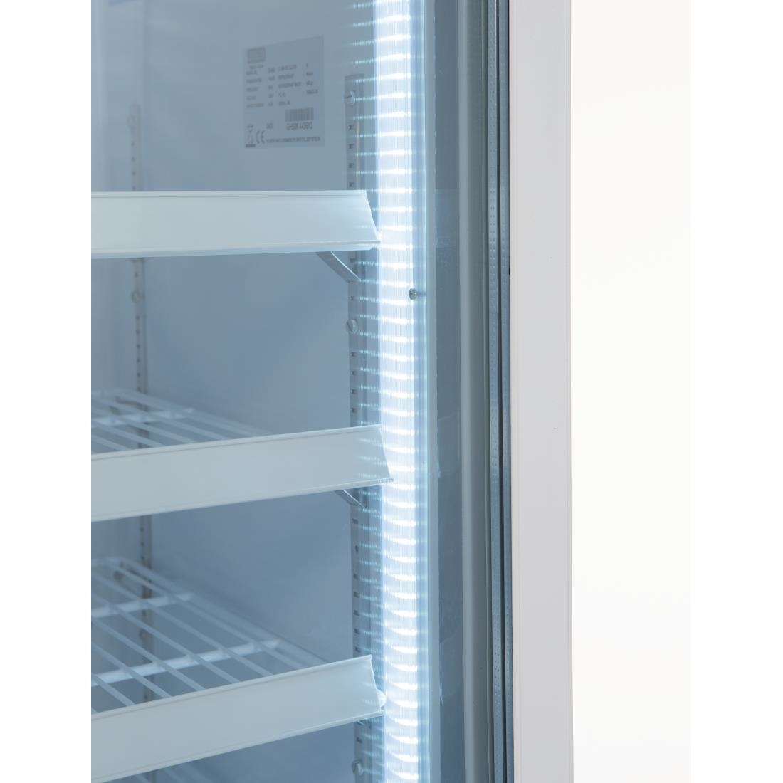 Polar Display Freezer with Light Box 412Ltr