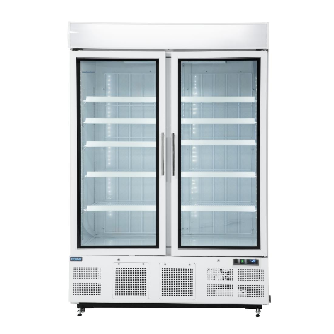 Polar Display Freezer with Light Box 920Ltr