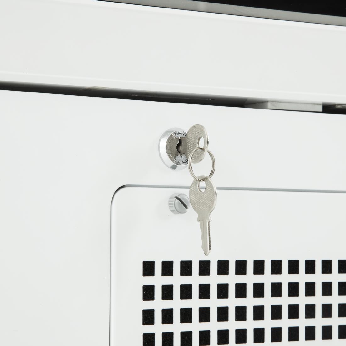 Polar Display Freezer with Light Box 920Ltr