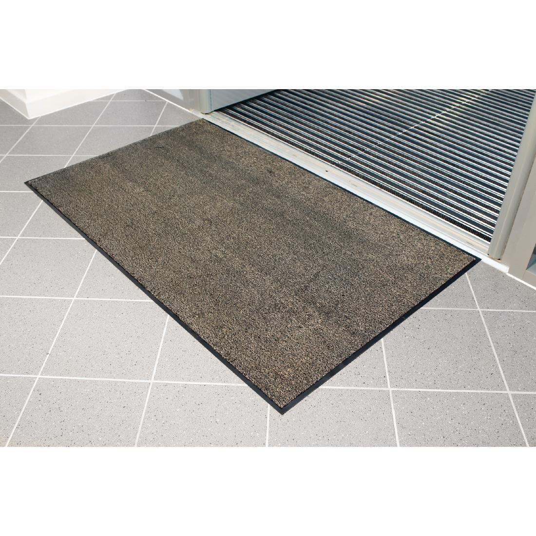 Coba Beige Microfibre Entrance Mat Large