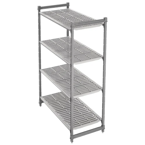 Cambro Camshelving Basics Vented 4 Shelf Unit 1220mm