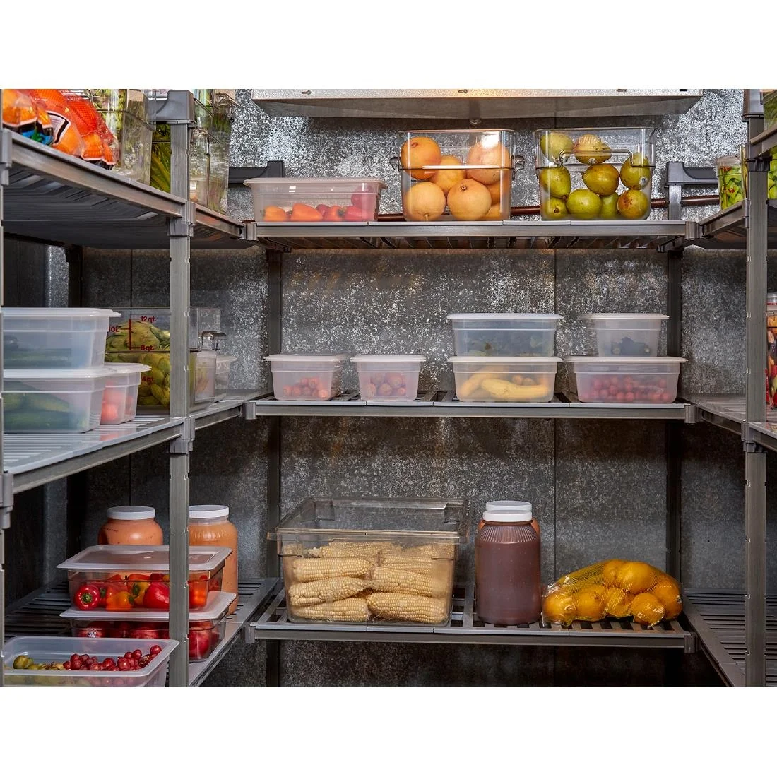 Cambro Camshelving Basics Vented 4 Shelf Unit 910mm - Image 12