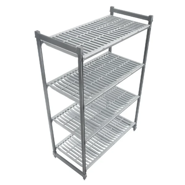 Cambro Camshelving Basics Vented 4 Shelf Unit 1220mm
