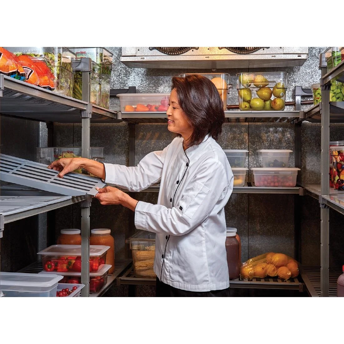 Cambro Camshelving Basics Vented 4 Shelf Unit 910mm - Image 14