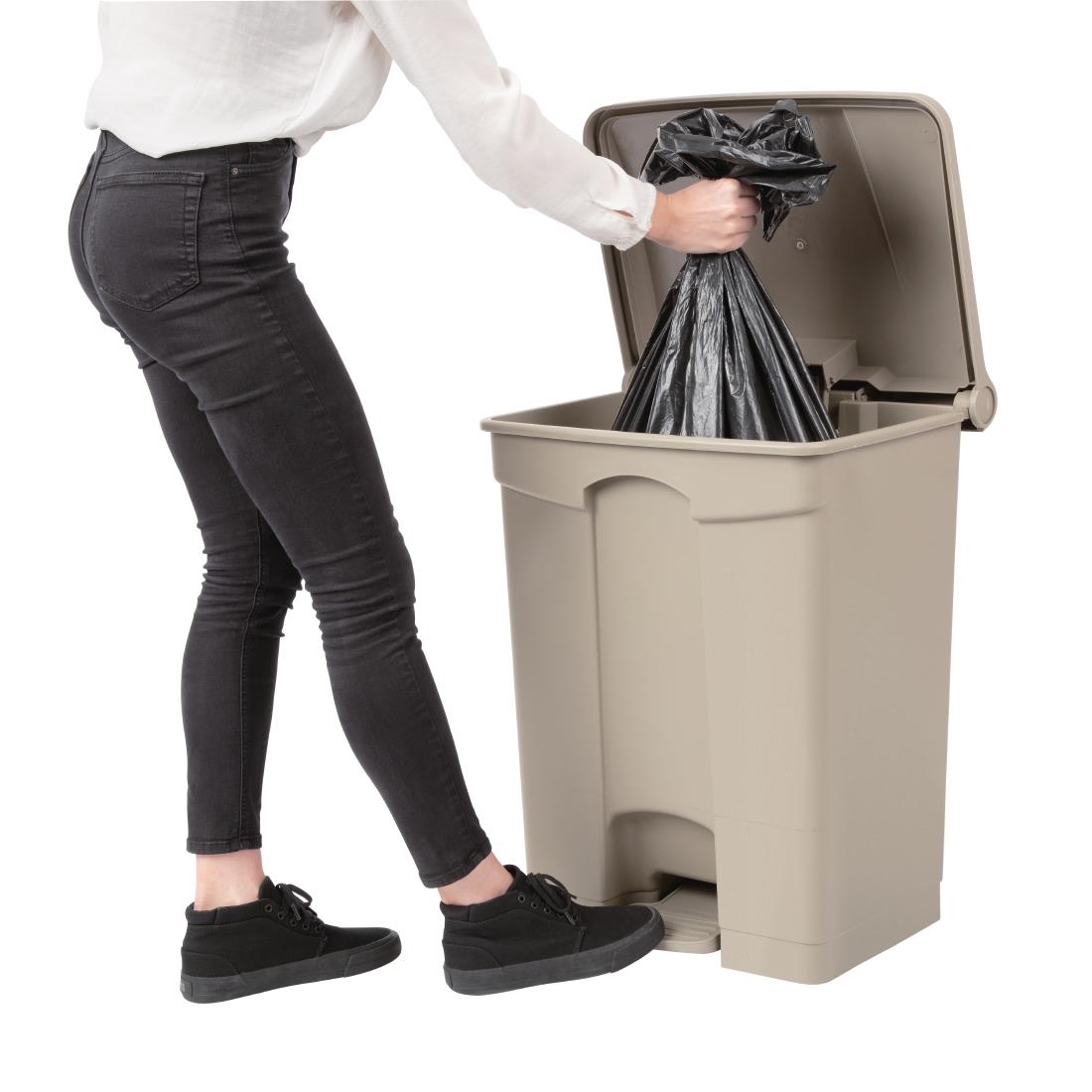 Jantex Kitchen Pedal Bin 65Ltr