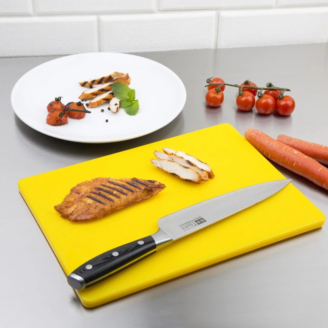Hygiplas Small Yellow Chopping Board - Image 9