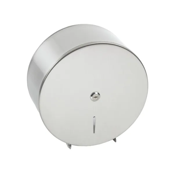 Jantex Stainless Steel Jumbo Roll Tissue Dispenser