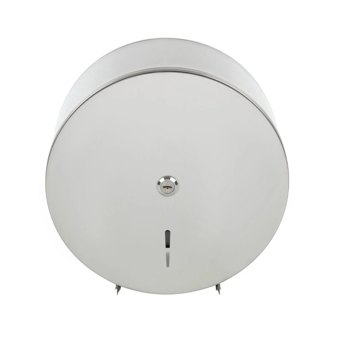 Jantex Stainless Steel Jumbo Roll Tissue Dispenser - Image 6