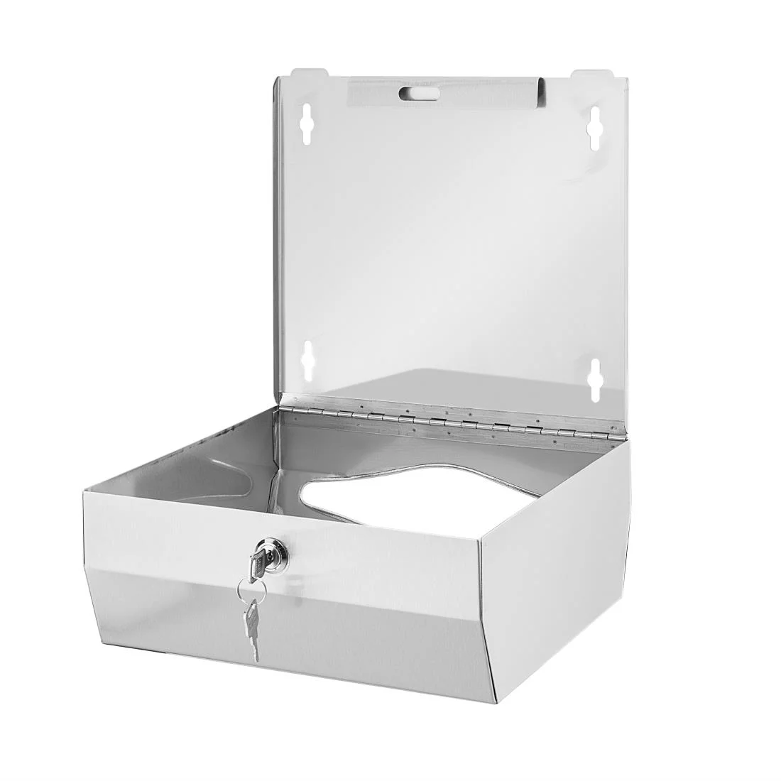 Jantex Stainless Paper Towel Dispenser - Image 4