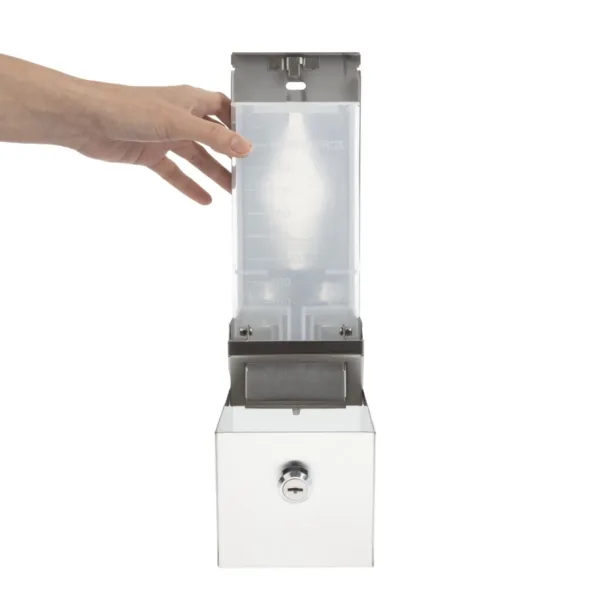 Jantex Stainless Steel Soap Dispenser 1 Litre
