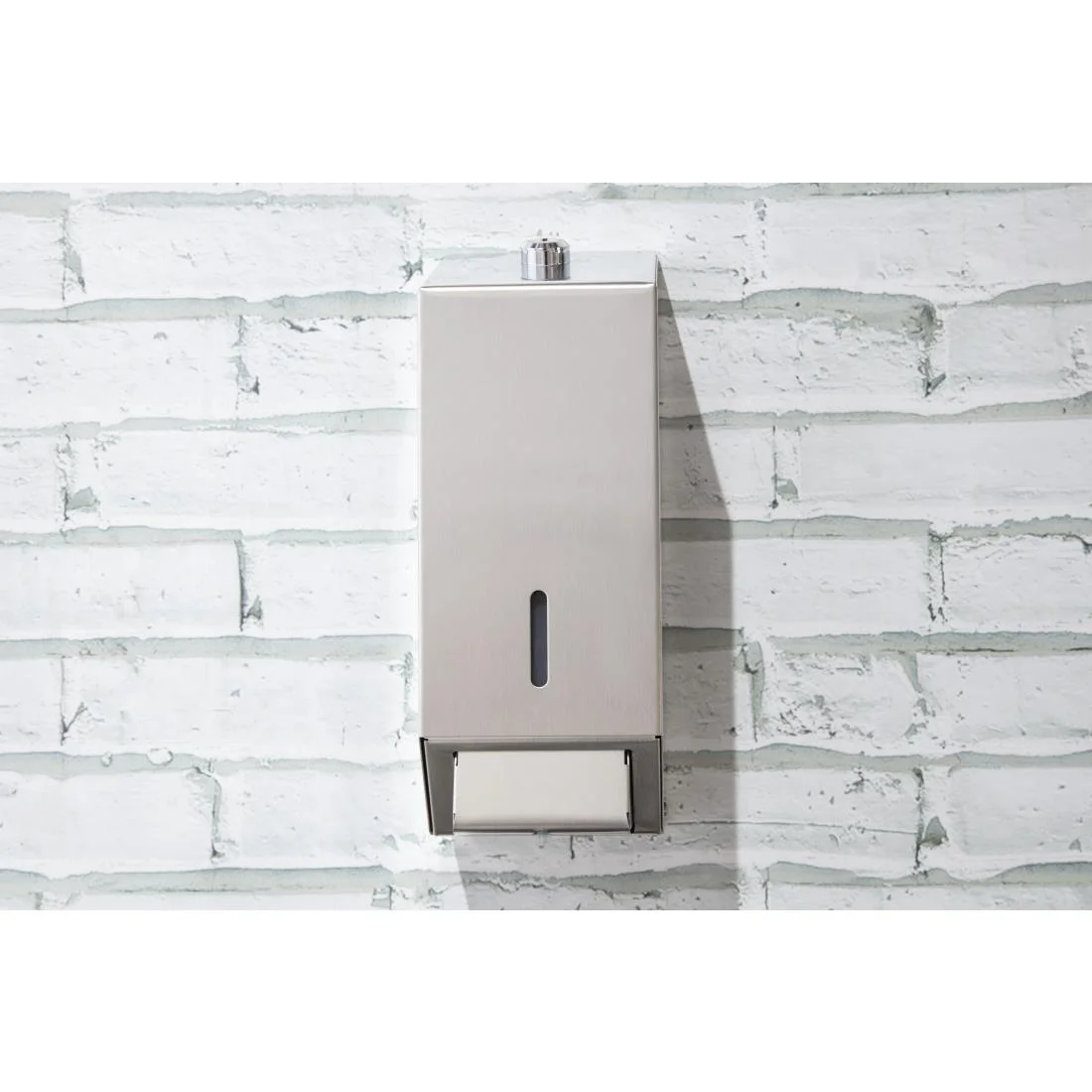 Jantex Stainless Steel Soap Dispenser 1 Litre - Image 9