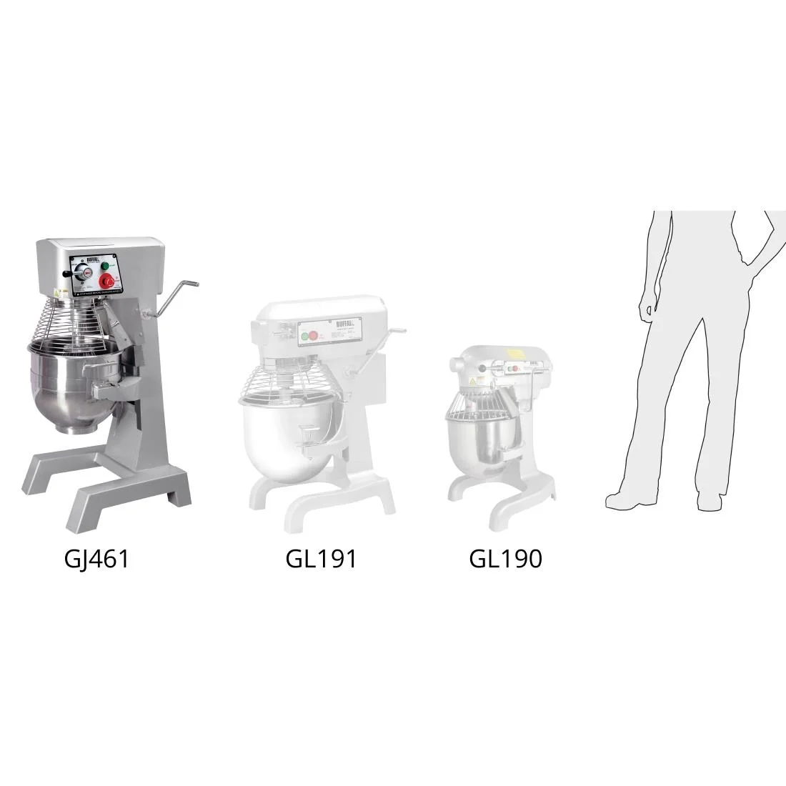 Buffalo Planetary Mixer 30Ltr - Image 5