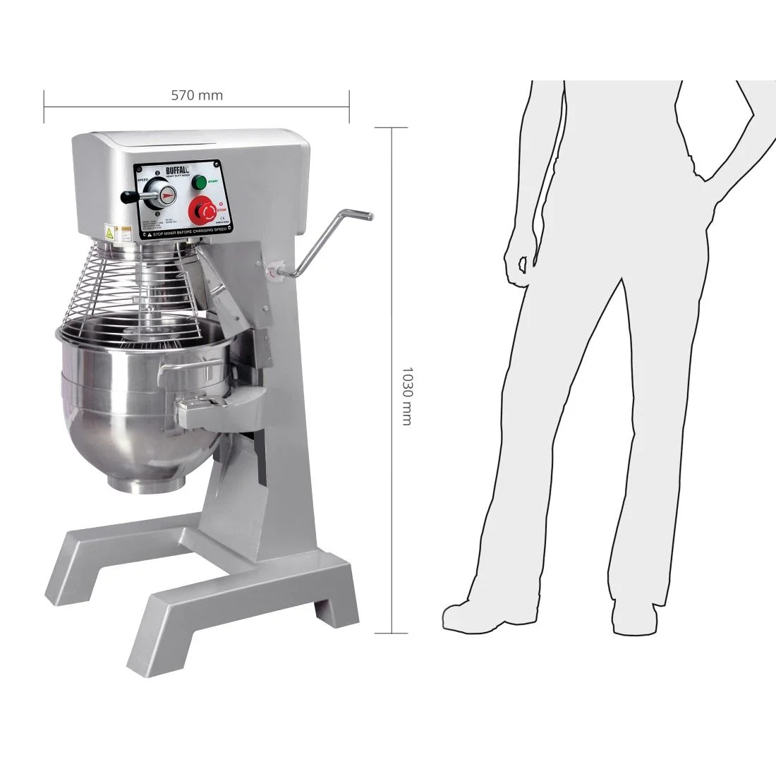Buffalo Planetary Mixer 30Ltr - Image 4