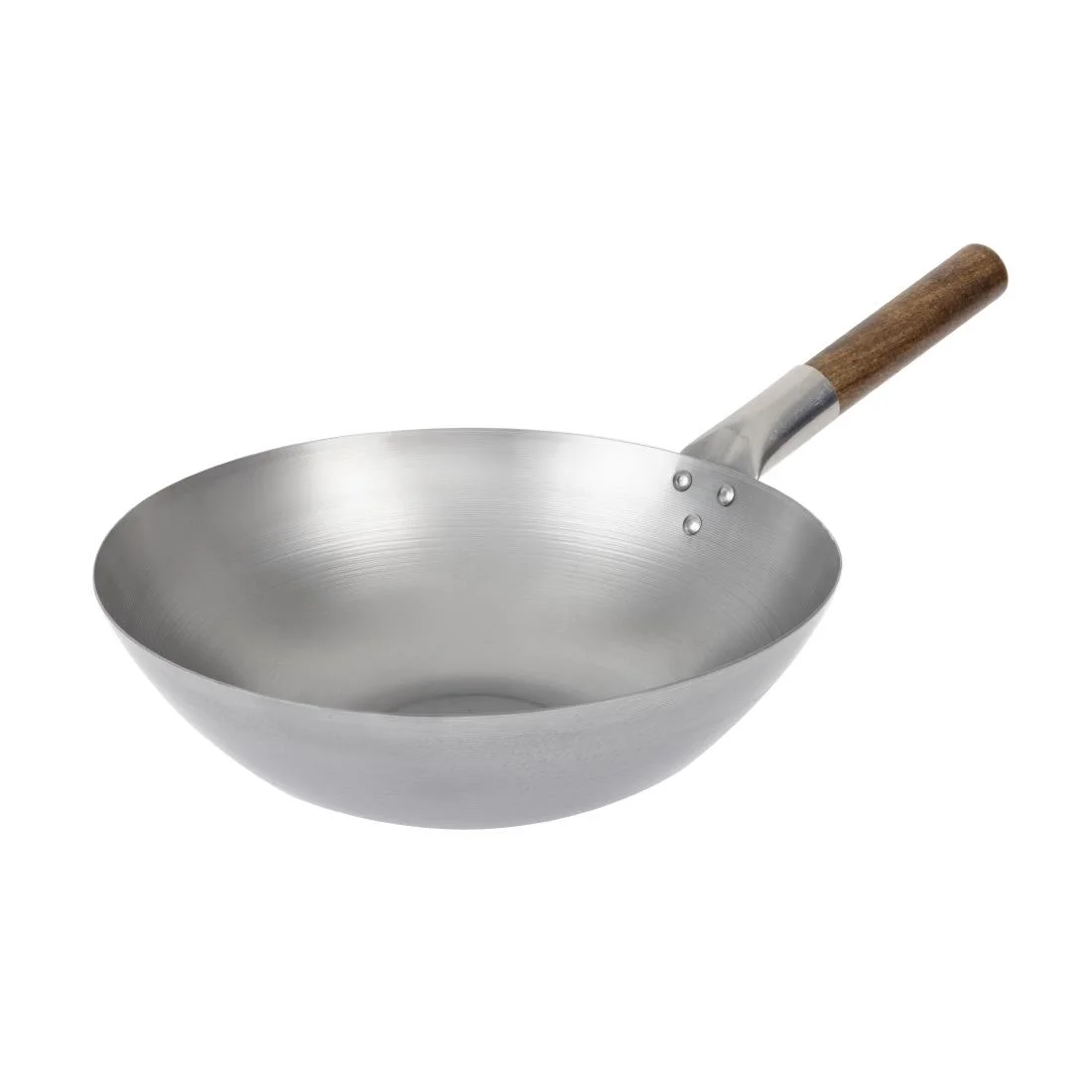 London Wok Flat Bottom Wok 305mm - Image 2
