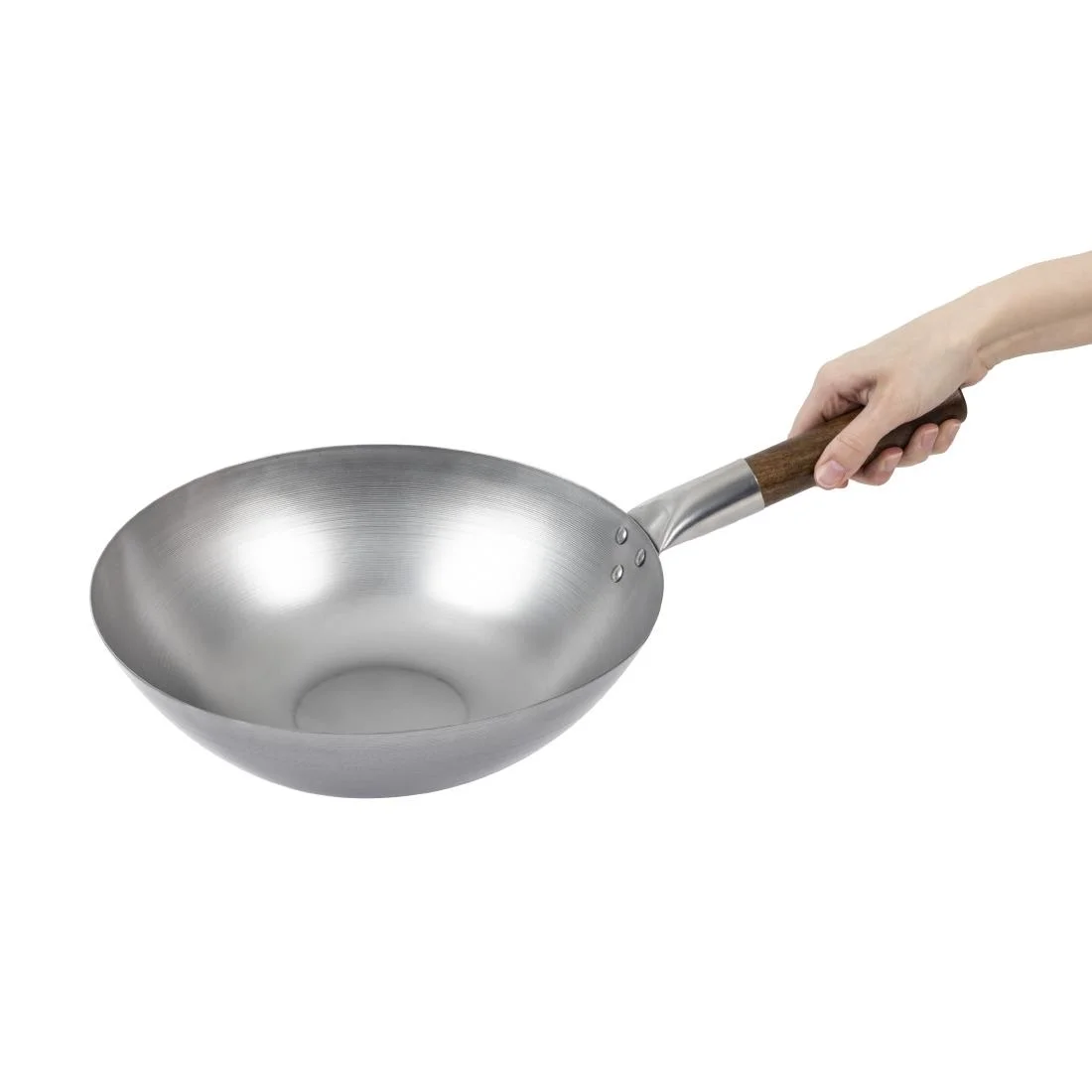London Wok Flat Bottom Wok 305mm - Image 8