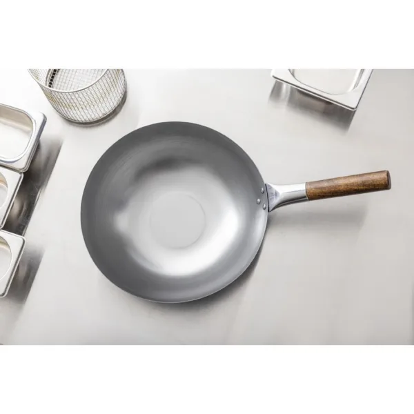 London Wok Flat Bottom Wok 305mm