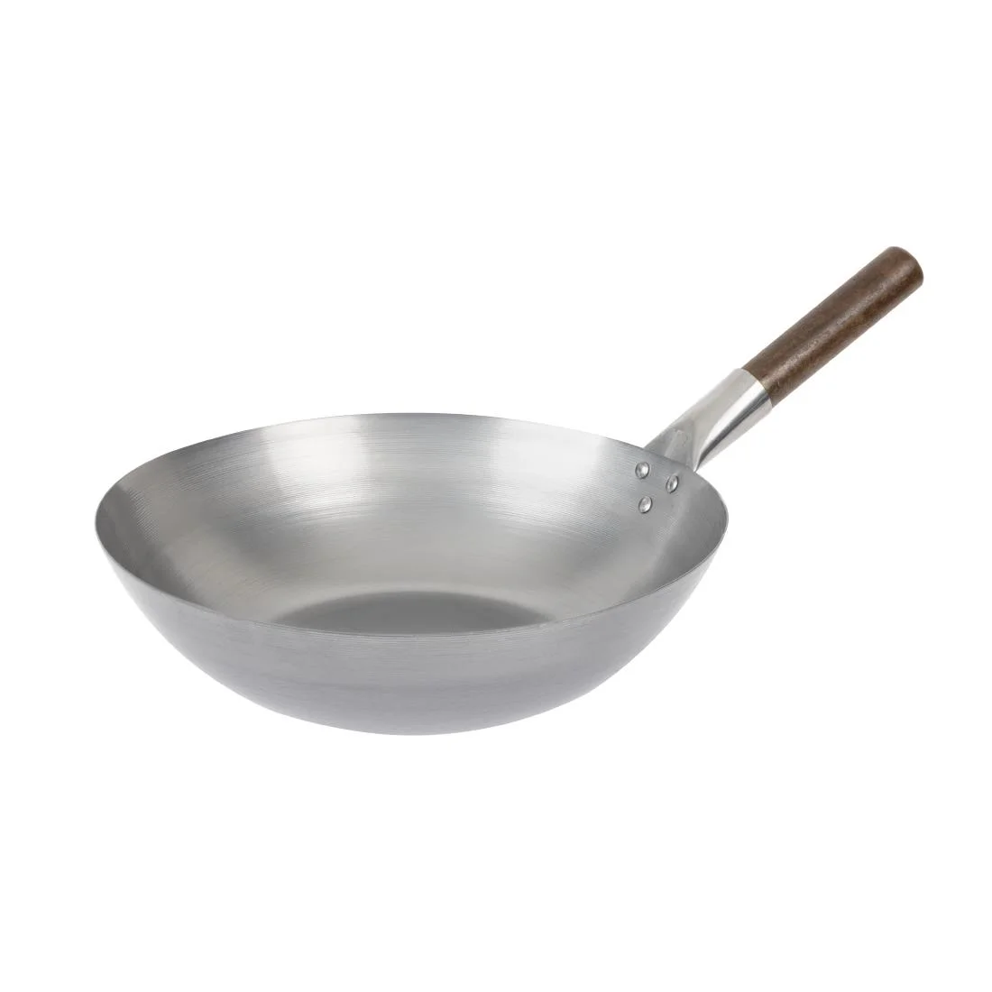 London Wok Flat Bottom Wok 330mm - Image 2