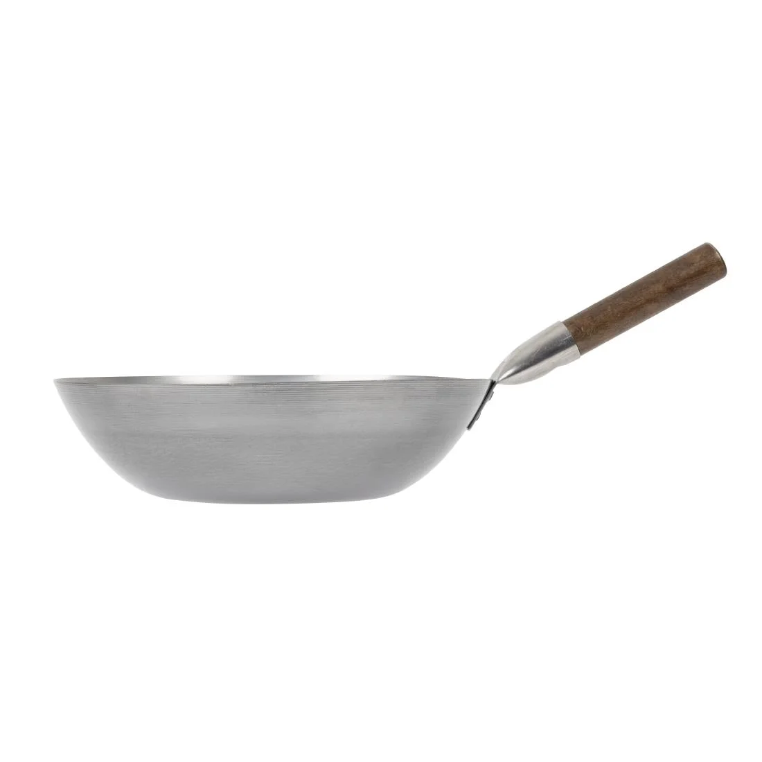 London Wok Flat Bottom Wok 330mm - Image 3