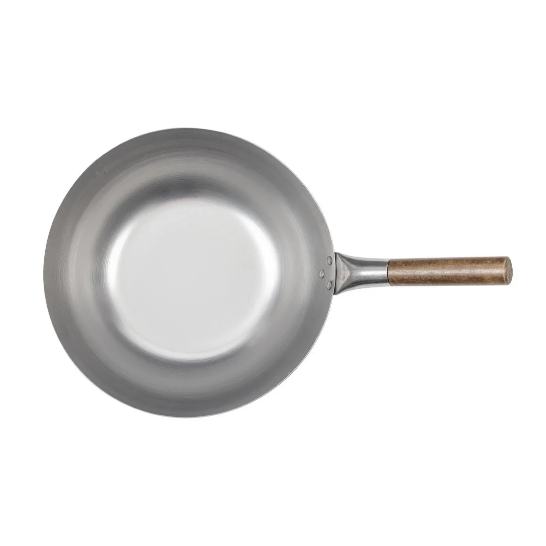 London Wok Flat Bottom Wok 330mm - Image 6