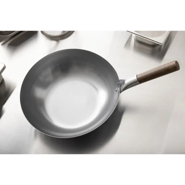 London Wok Flat Bottom Wok 330mm